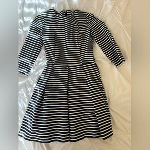 GAP Navy and White Striped dress